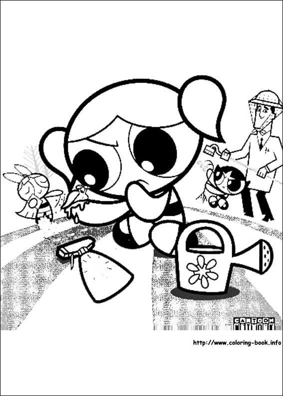 Powerpuff Girls coloring picture